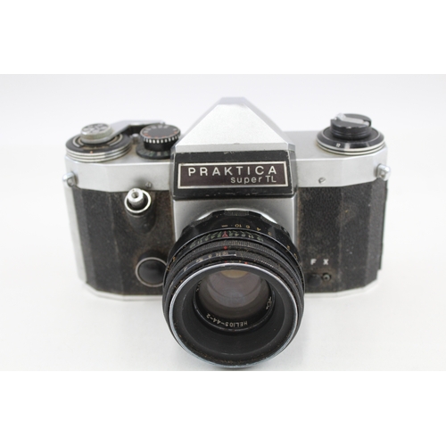 362 - Manual SLR Praktica Super TL w/ Helios-44-2 58mm F/2 Manual Camera Lens, Working