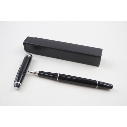 388 - Montblanc Meisterstuck Black Rollerball Pen WRITING - VD2892894