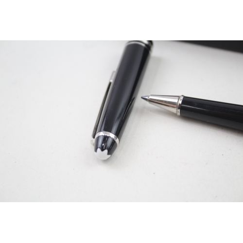 388 - Montblanc Meisterstuck Black Rollerball Pen WRITING - VD2892894