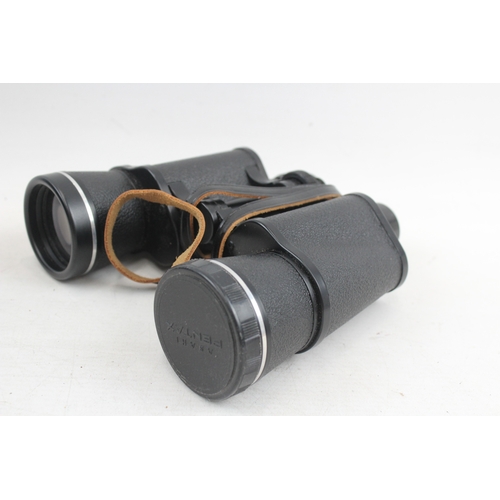 402 - Asahi Pentax 7x50 Field 7.1° Binoculars Working w/ Original Case