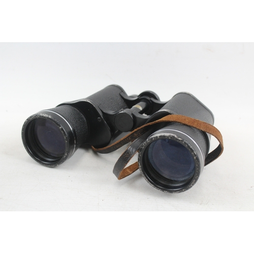 407 - Asahi Pentax 10x50 5.5° Coated Optics Binoculars Working w/ Original Case