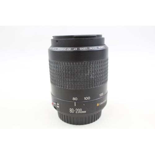 395 - Canon EF 80-200mm F/4.5-5.6 II Vintage Autofocus Camera Lens Working