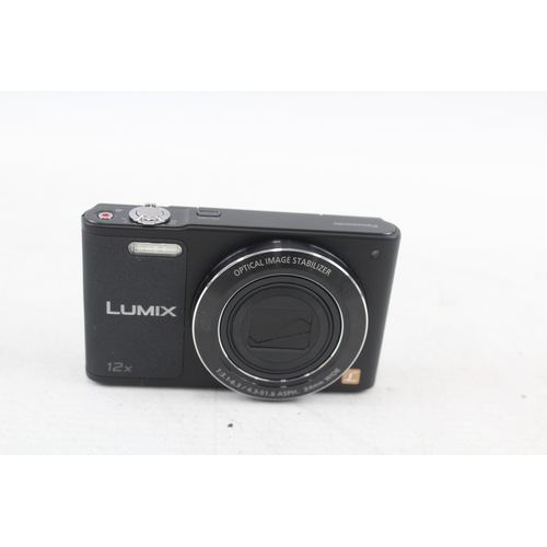 407 - Panasonic Lumix DMC-SZ10 Digital Compact Camera Working w/ 12x Zoom Lens