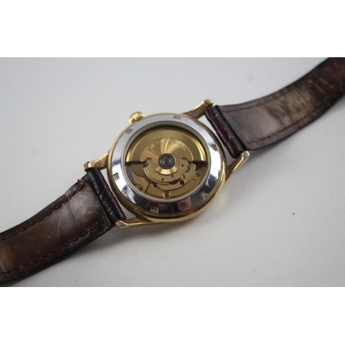 419 - Vintage Le Cheminant Gold Tone Watch ETA 2824 Auto WATCH RUNS