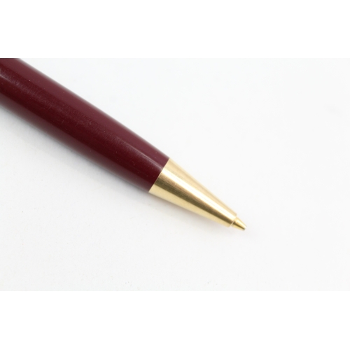 442 - Montblanc Meisterstuck Burgundy Mechanical Pencil WRITING - BI2226212