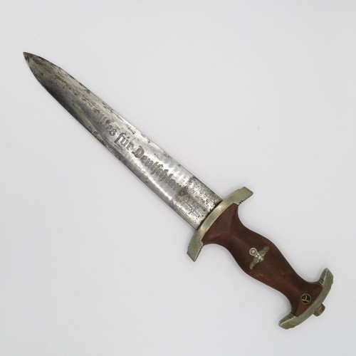 398 - WW2 Era German S.A Dagger Maker Marked Carl Wusthof Solingen