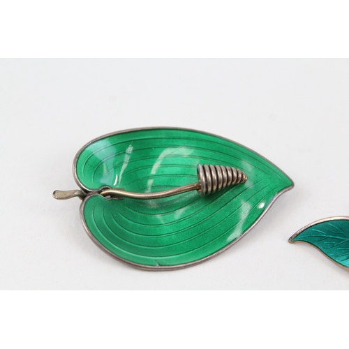 263 - Collection of Sterling Silver Scandi Jewellery inc. David Andersen x 2 19g