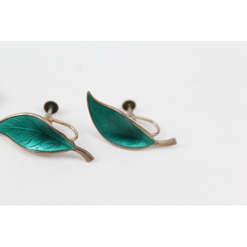 263 - Collection of Sterling Silver Scandi Jewellery inc. David Andersen x 2 19g