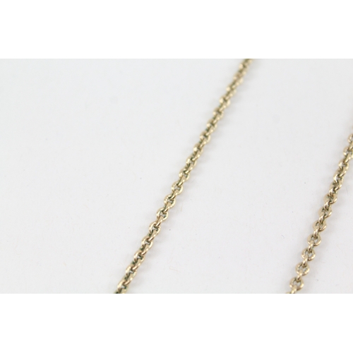 284 - Christian Dior 1980s Gold Tone Necklace inc. Simulated Pearl 10g