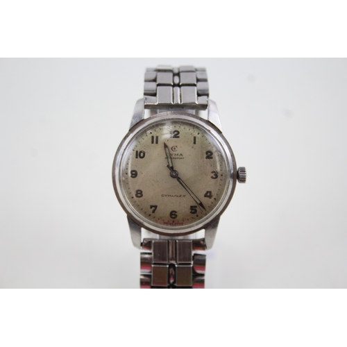 467 - Men's Vintage Cyma Cymaflex Watch Hand-Wind WATCH RUNS