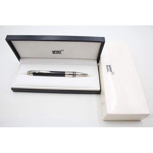 494 - Montblanc Starwalker Grey & Chrome Ballpoint Pen / Biro WRITING Original Box