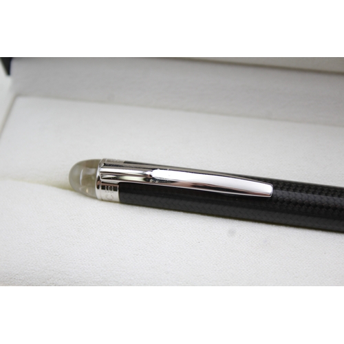 494 - Montblanc Starwalker Grey & Chrome Ballpoint Pen / Biro WRITING Original Box