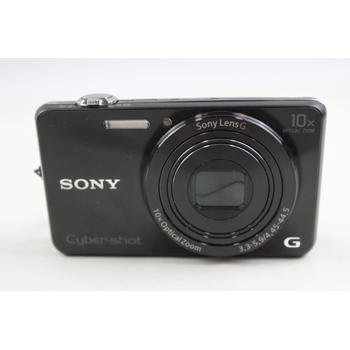 368 - Sony Cybershot DSC-WX220 Digital Compact Camera Working w/ Sony 10 Zoom