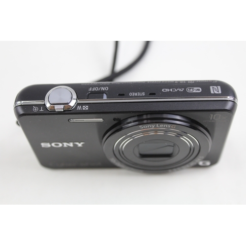 368 - Sony Cybershot DSC-WX220 Digital Compact Camera Working w/ Sony 10 Zoom