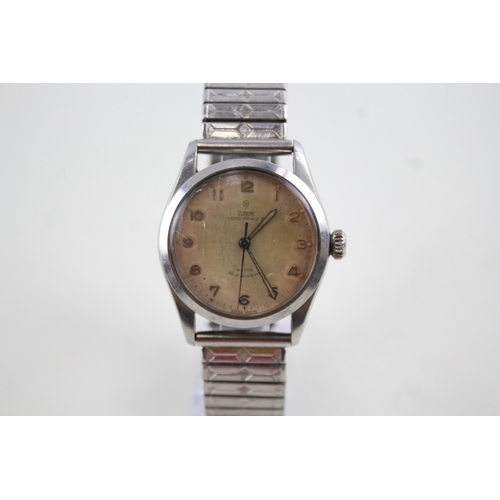 376 - Men's Vintage Tudor Oyster-Prince 34 Watch Automatic WATCH RUNS