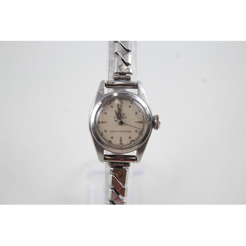 381 - Women's Vintage Tudor Oyster Watch Hand-Wind WATCH RUNS