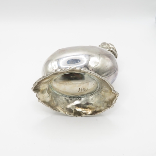 422 - Silver plated egg dish