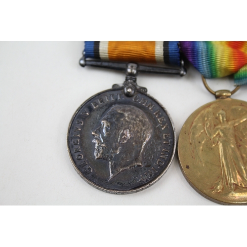 397 - Mounted WW1 - WW2 Medal Group WW1 Pair 22519 Pte C. E. Cole Middlesex R