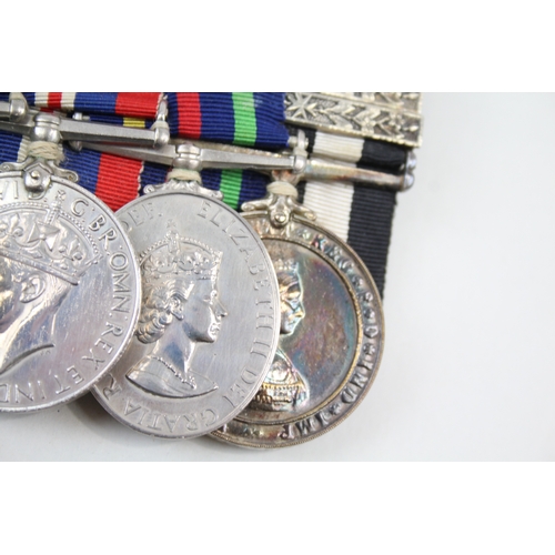 399 - Mounted WWII, Civil Defence, Order Of St John Medal Group Inc Long Service