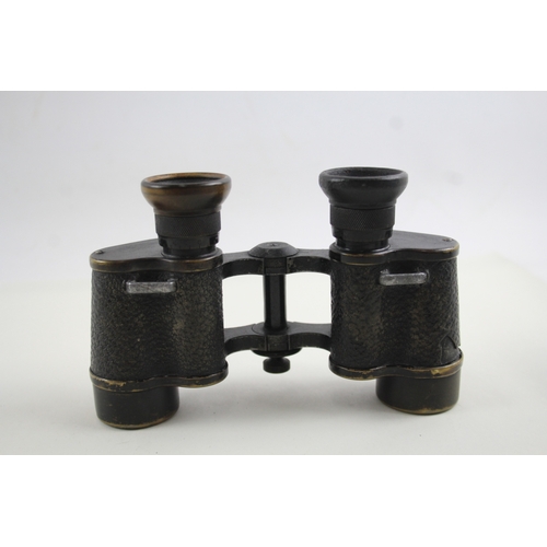 437 - Carl Zeiss Jena Turact 8x Binoculars Working