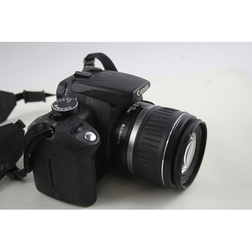 445 - Canon EOS 350D DSLR Digital Camera Working w/ Canon EF-S 18-55mm F/3.5-5.6 II