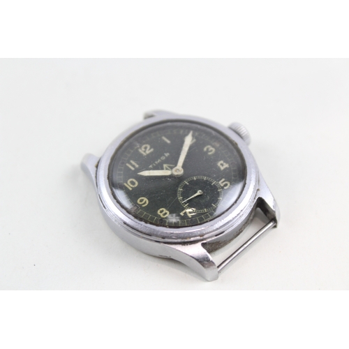 466 - Men's Timor 'Dirty Dozen' Military Issued Watch Hand-Wind Spares/Repairs