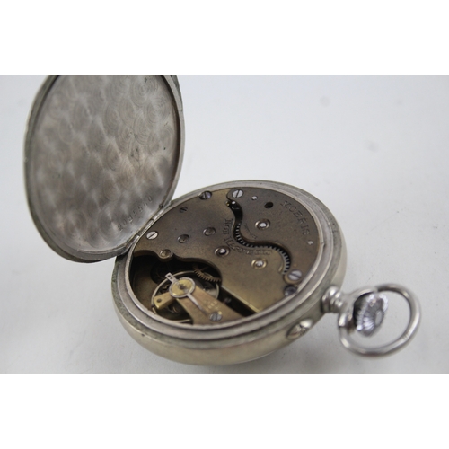 480 - Vintage Moeris Tramway Pocket Watch Hand-Wind WATCH RUNS