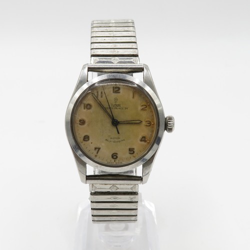 376 - Men's Vintage Tudor Oyster-Prince 34 Watch Automatic WATCH RUNS