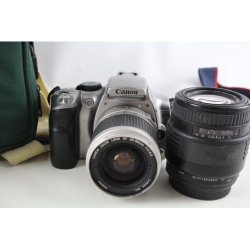 344 - Canon EOS 300D DSLR Digital Camera Inc Canon EF 28-90mm F/4-5.6 & Case