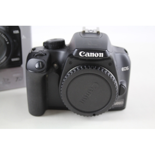 346 - Canon EOS 1000D DSLR Digital Camera Working Body Only w/ Original Box