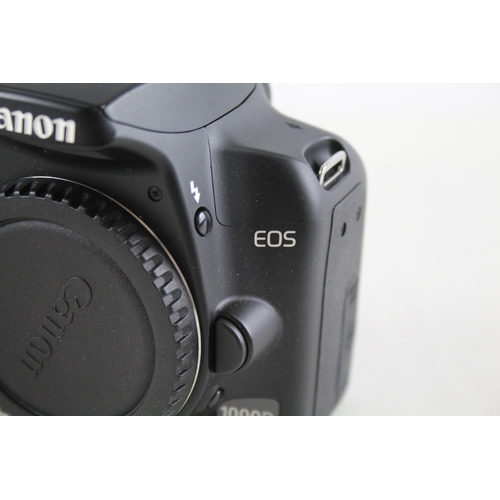 346 - Canon EOS 1000D DSLR Digital Camera Working Body Only w/ Original Box