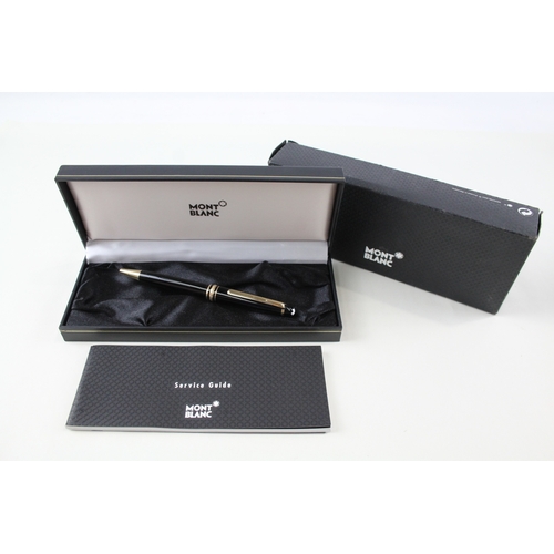 386 - Montblanc Meisterstuck Black Ballpoint Pen / Biro WRITING Original Box KF2152306