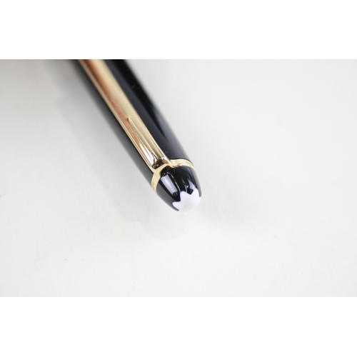 386 - Montblanc Meisterstuck Black Ballpoint Pen / Biro WRITING Original Box KF2152306