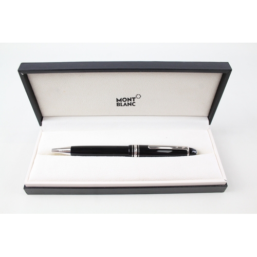 500 - Montblanc Meisterstuck Black Cased Ballpoint Pen / Biro WRITING Original Box