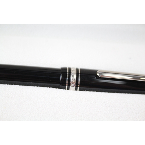 500 - Montblanc Meisterstuck Black Cased Ballpoint Pen / Biro WRITING Original Box