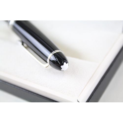 500 - Montblanc Meisterstuck Black Cased Ballpoint Pen / Biro WRITING Original Box