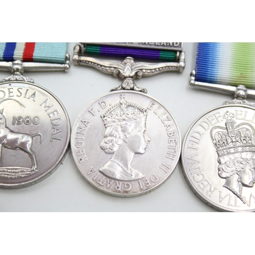 320 - Medals, CSM Northern Ireland, South Atlantic, Rhodesia 1980 Jnr Tech Lloyd MP