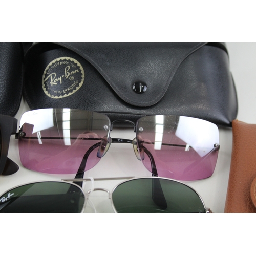 345 - Collection of Designer Rayban Sunglasses x 5