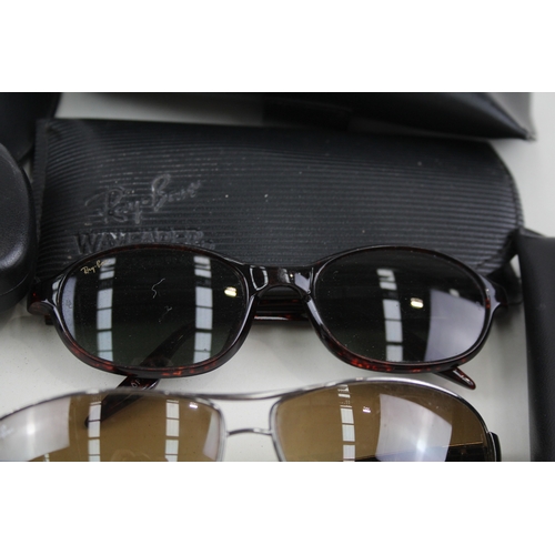 348 - Collection of Designer Rayban Sunglasses x 5