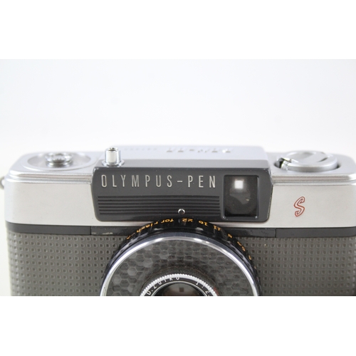 366 - Olympus Pen-EE Half Frame Film Camera w/ 2.8cm F/3.5 Lens