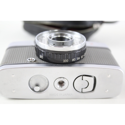 366 - Olympus Pen-EE Half Frame Film Camera w/ 2.8cm F/3.5 Lens