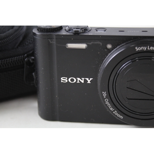 370 - Sony Cybershot DSC-WX350 Digital Compact Camera Working w/ Sony G Lens