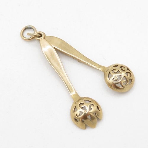 211 - HM 9ct Gold Serving Spoons Charm - 2.44g