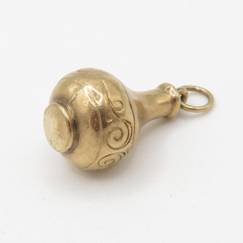 215 - HM 9ct Vase / Urn Charm - 1.29g