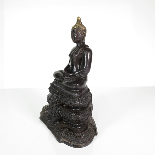 441 - Cast Bronze Buddha 3.3kg