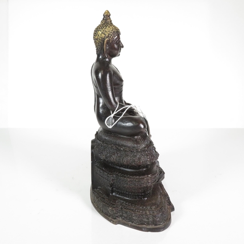 441 - Cast Bronze Buddha 3.3kg