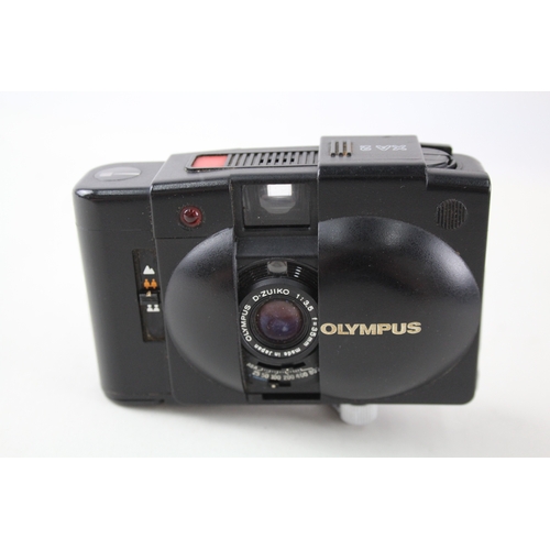 347 - Olympus XA 2 Compact Film Camera Working w/ D. Zuiko 35mm F/3.5 Lens