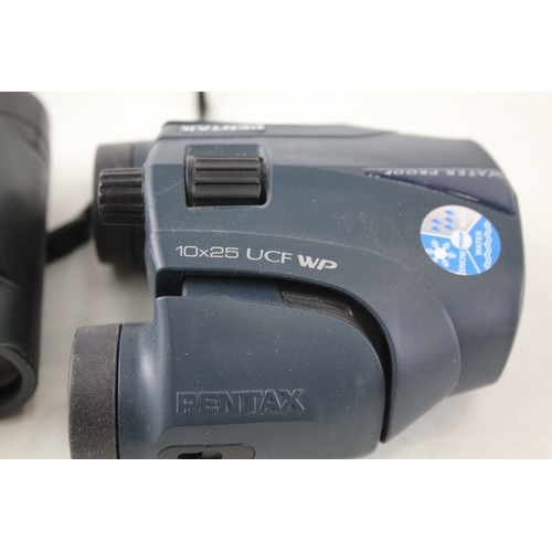 358 - Hawke Frontier PC & Pentax UCF WP Waterproof Compact Binoculars Working x 2