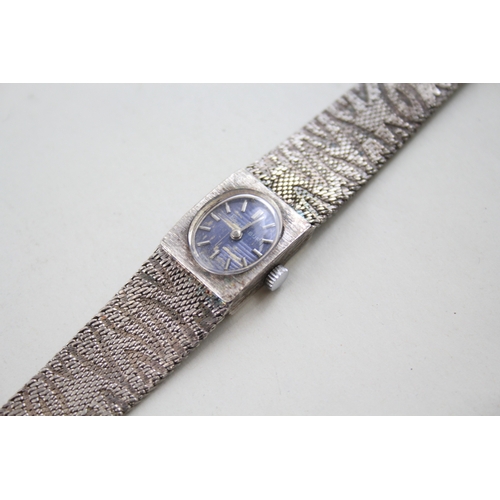 370 - Women's Vintage 925 Silver Watch Hand-Wind SPARES &REPAIRS x 2