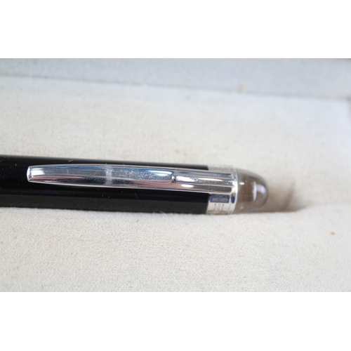 390 - Montblanc Starwalker Black Resin Ballpoint Pen / Biro WRITING Original Box